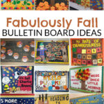 Collage of Fall Bulletin Board Ideas