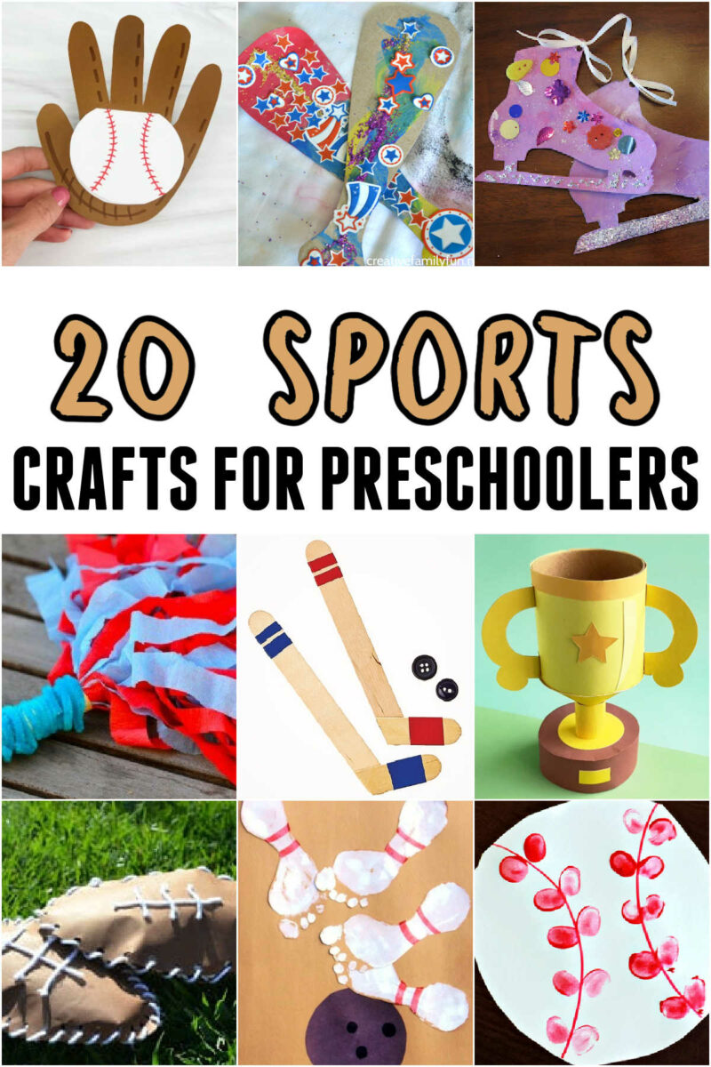 20 Sports Crafts for Preschoolers | Today's Creative Ideas