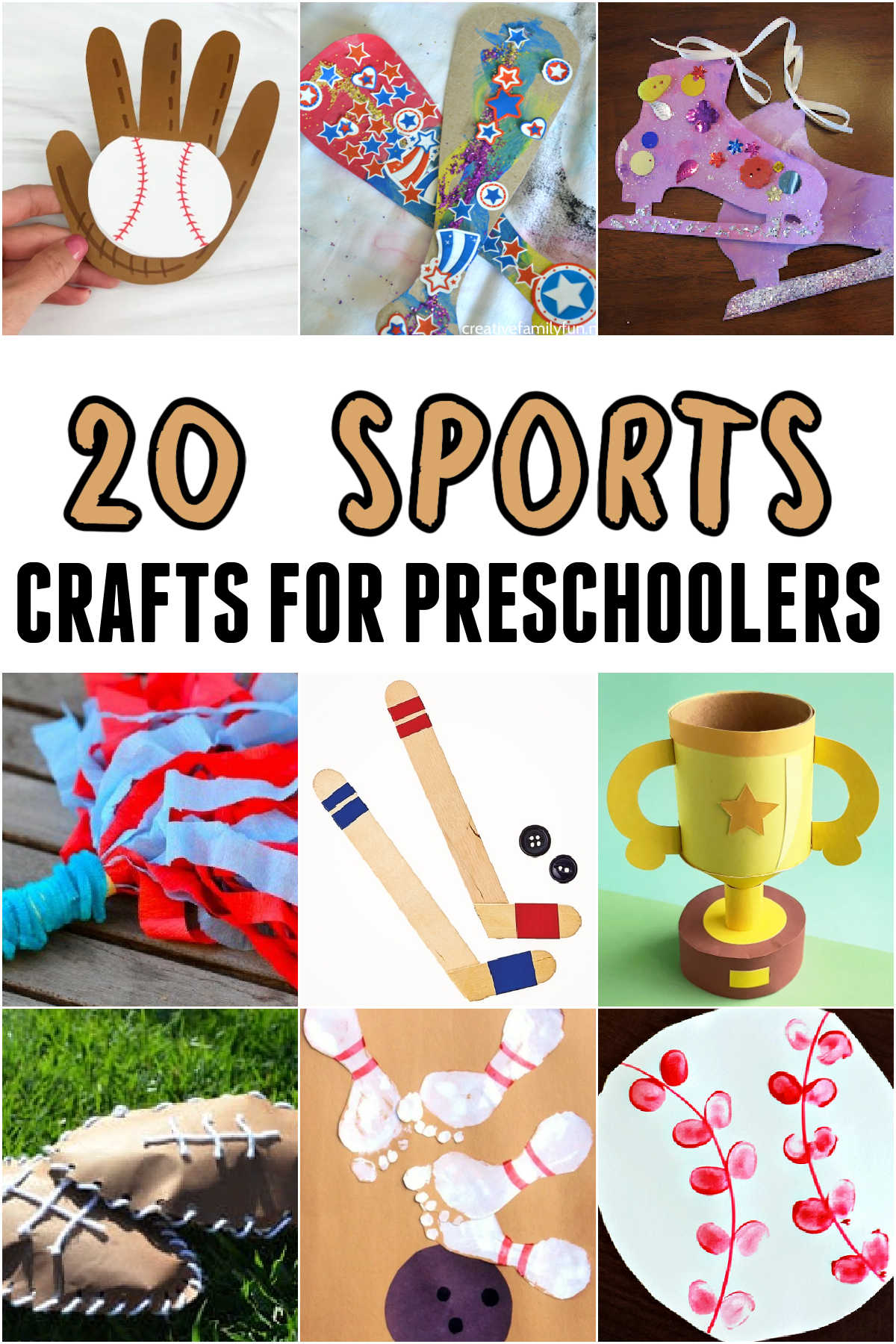 20 Sports Crafts For Preschoolers Today s Creative Ideas