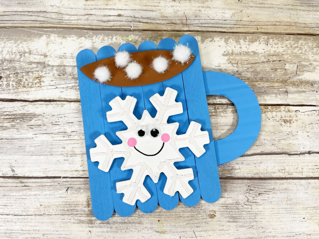 Popsicle Stick Hot Chocolate Mug Craft for Kids | Today's Creative Ideas