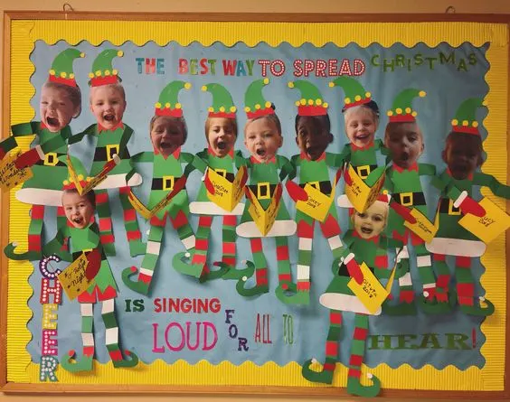 Christmas Bulletin Board Ideas for School | Today's Creative Ideas