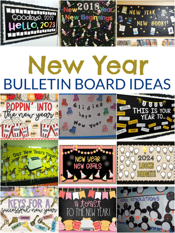 creative bulletin board ideas for new year