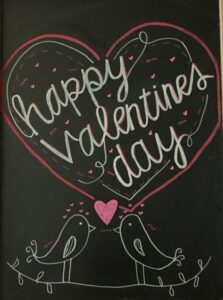 Valentines Chalkboard Art | Today's Creative Ideas